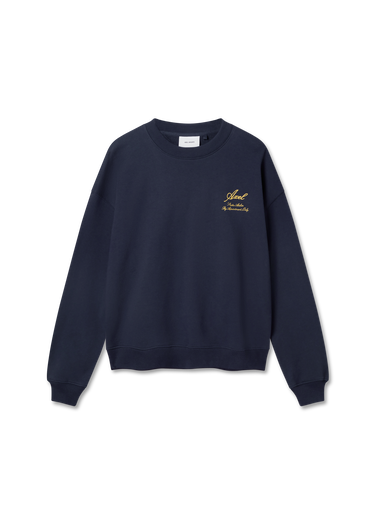 Суитчър AXEL ARIGATO Navy Blue Embroidered Sweatshirt Синьо | A3000002, 0