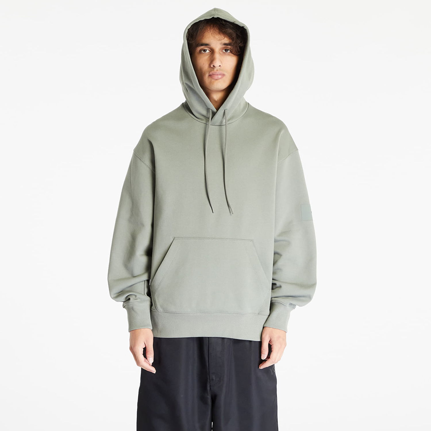 Суитчър Y-3 Organic Cotton Terry Hoodie UNISEX Stone Green Зелено | IP7698, 0