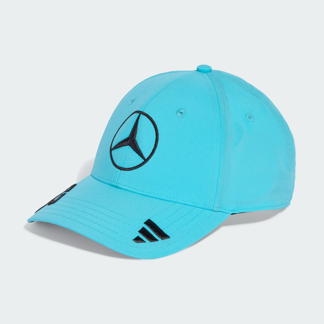 Шапка с козирка adidas Performance George Russell Mercedes-AMG Petronas Formula One Team Cap Тюркоазено | JZ2570, 0