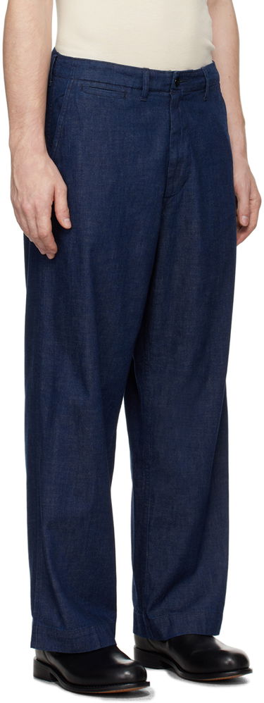 Панталони BEAMS Beams Plus Military Denim Trousers Синьо | 3823-0160-791, 1