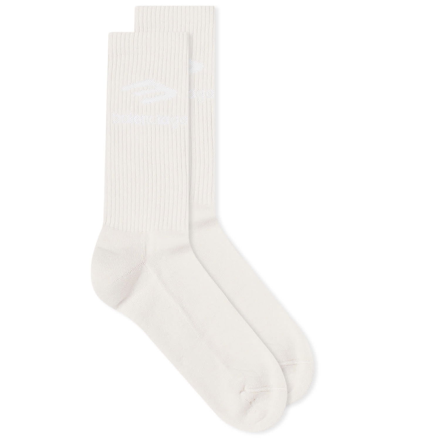 Чорапи Balenciaga Logo Socks Бяло | 789032-4E2B7-9177, 0