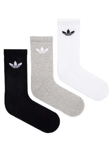 Trefoil Cushion Crew Socks 6-pack