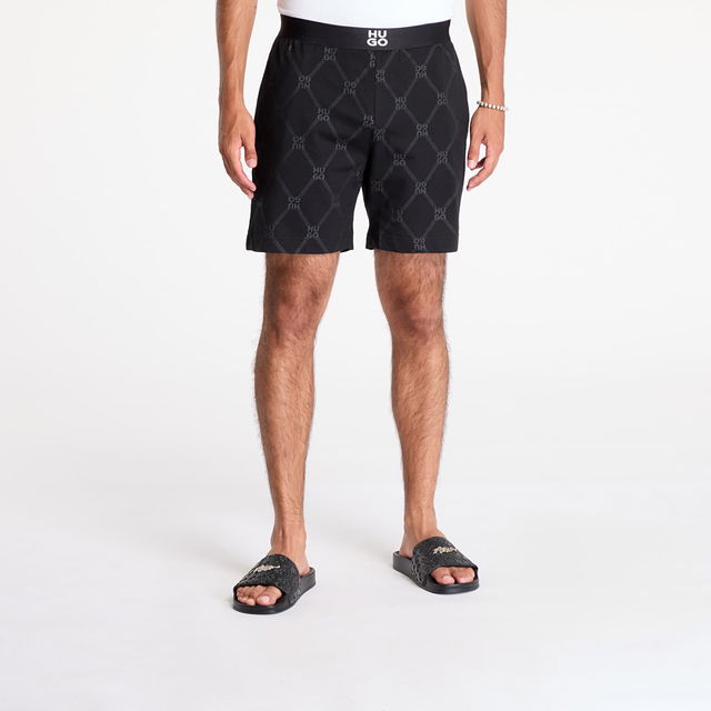 Hugo Chain Monogram Short Black