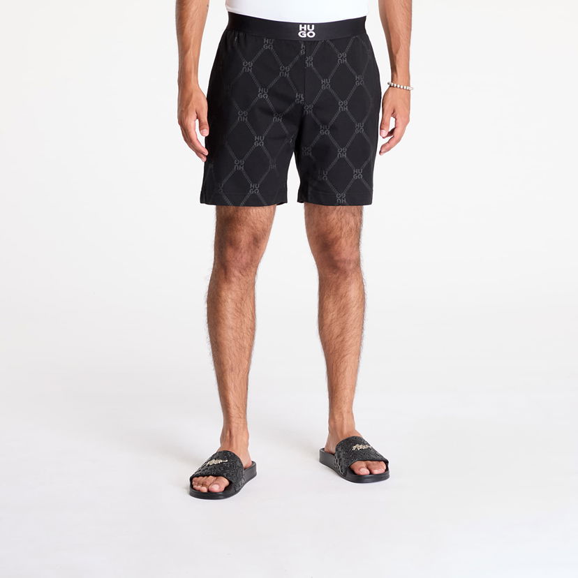 Къси панталони BOSS Hugo Chain Monogram Short Black Черно | 50525259-002