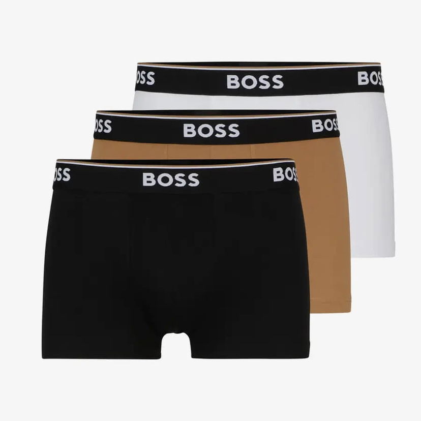 Боксерки BOSS Power 3-Pack Trunk Multicolor Многоцветен | 50499420-975