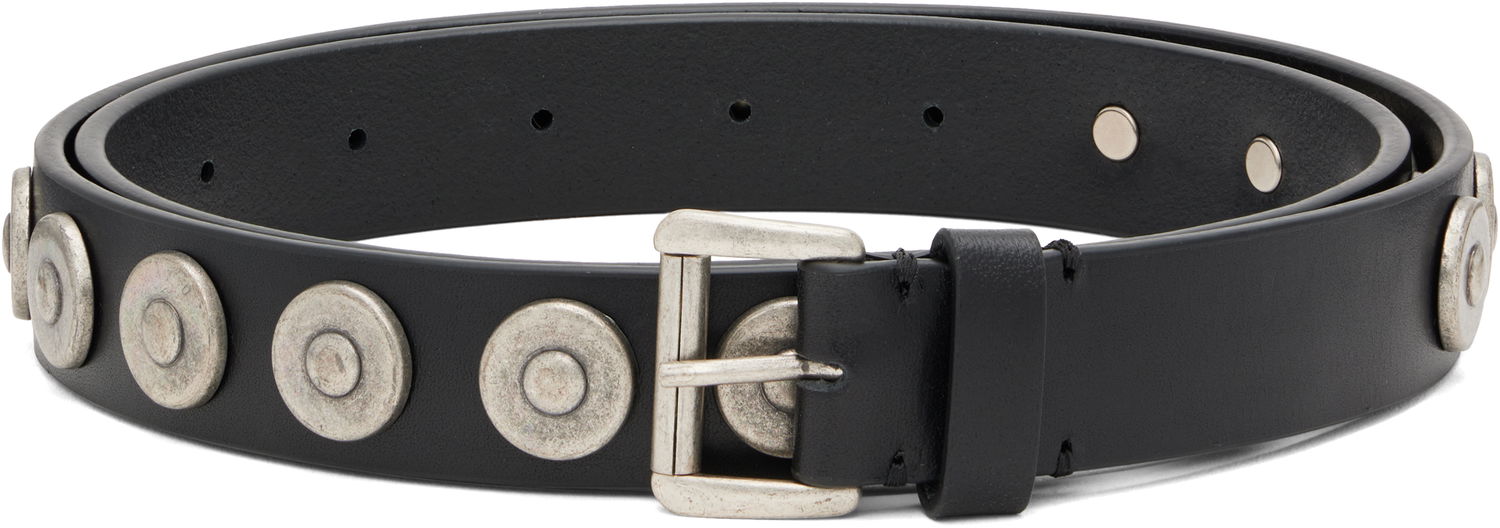 Колани Ann Demeulemeester Ann Demeulemeester Karinus Studded Belt Черно | B0012941-LT128-099, 0