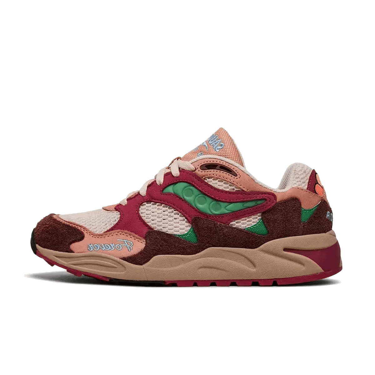 Кецове и обувки Saucony Jae Tips x Grid Shadow 2 "What's the Occasion? - Wear To The Party" Многоцветен | S70826-2, 0
