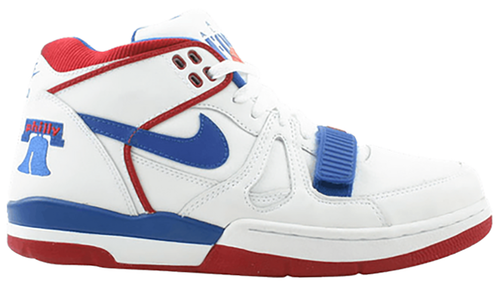 Кецове и обувки Nike Air Alpha Force 2 "76ers 2004" Бяло | 307718-142, 0