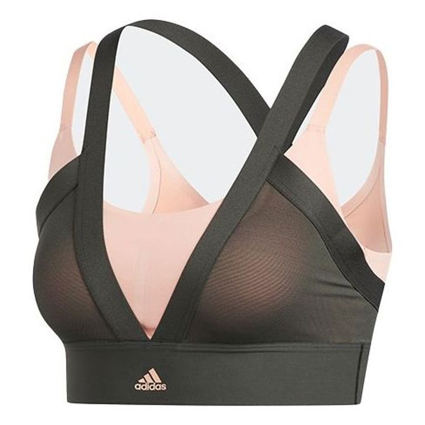 Сутиен adidas Originals All Me Layered Sports Bra Черно | DZ6089