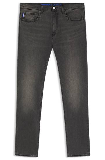 Дънки BOSS Slim-fit jeans stretch denim Сиво | 50547119