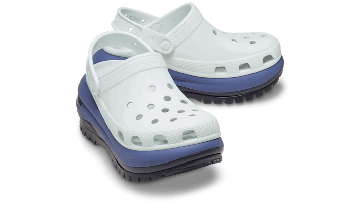 Кецове и обувки Crocs Mega Crush Matte Clogs Бяло | 210749-1NL, 1