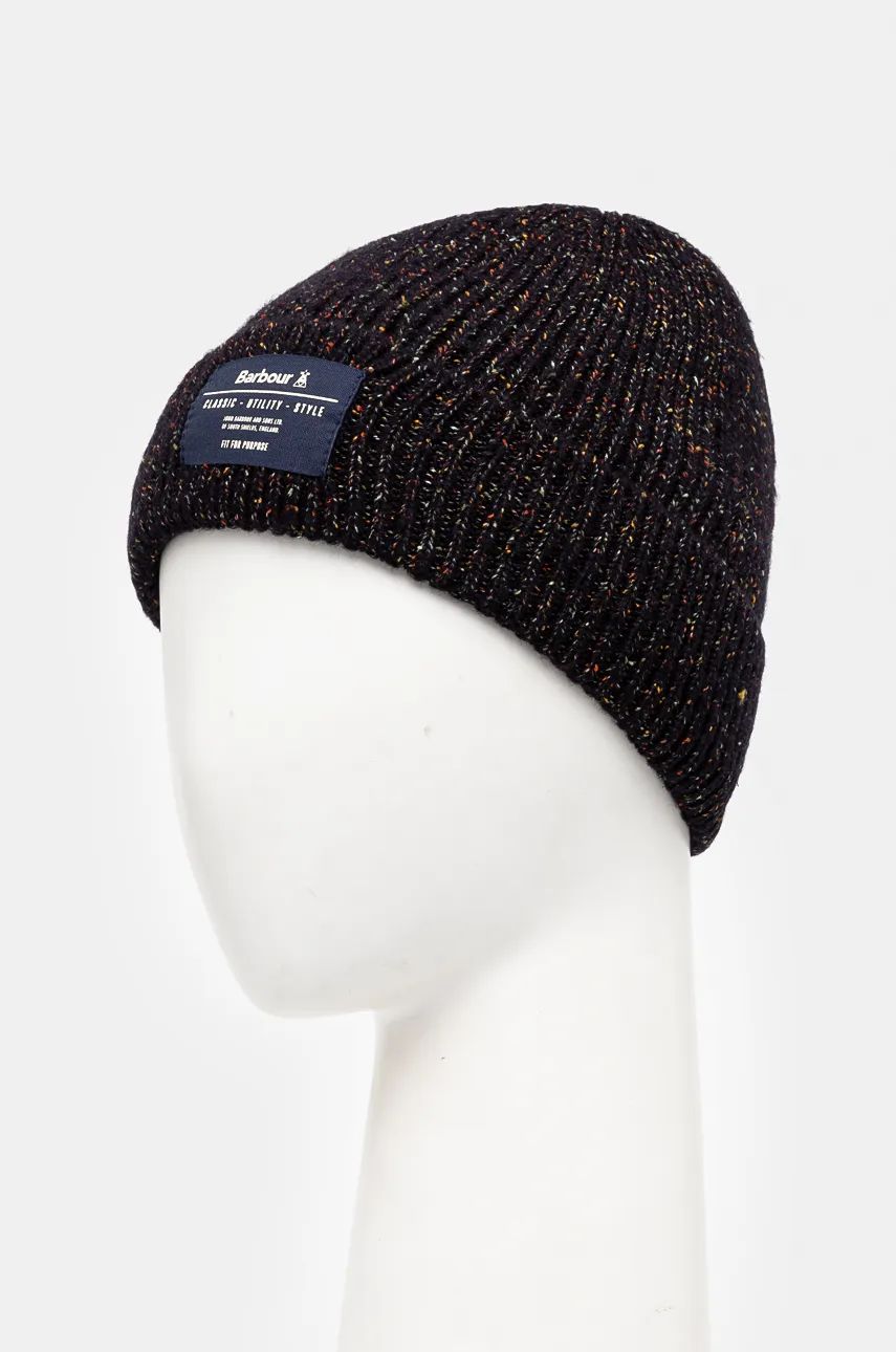 Шапка Barbour Knitted Beanie Тъмно синьо | MHA0863, 1
