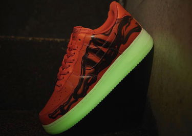 Кецове и обувки Nike Air Force 1 '07 QS "Orange Skeleton" Оранжево
 | CU8067-800, 5