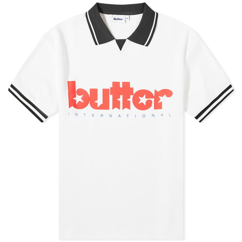 Фланелка Butter Goods Star Football Jersey Бяло | BUTTERQ1240092