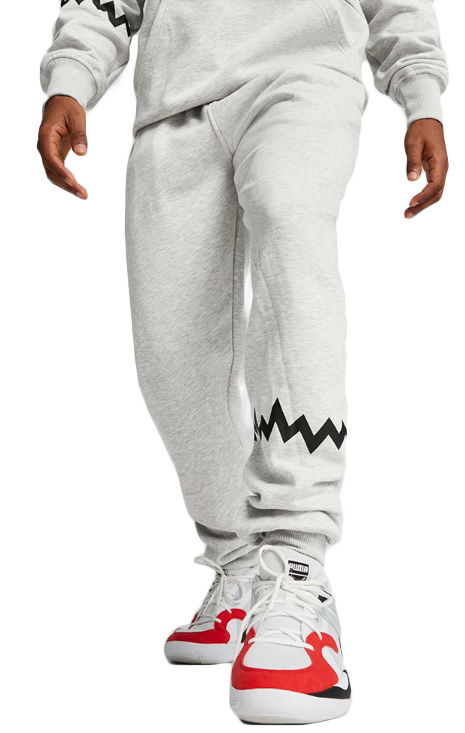 Спортни панталони Puma Hoops Team Sweat Pant Сиво | 676649-03