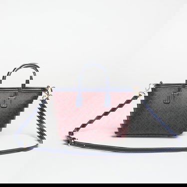 Голяма пазарска чанта Tommy Hilfiger Th Monoplay Le Nano Mini Tote Bag with Detachable Strap Многоцветен | AW0AW17717 DW6, 1