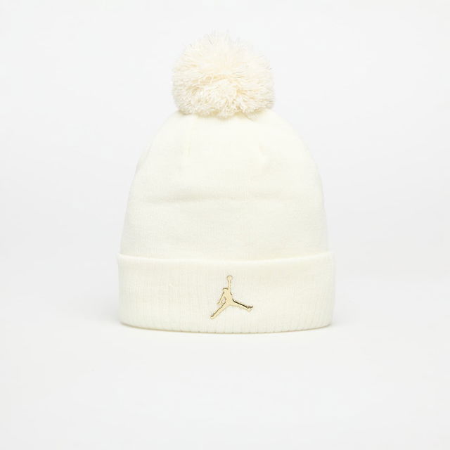 White Pom-Pom Beanie