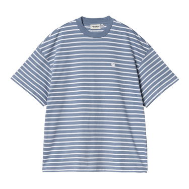 Тениска Carhartt WIP Bryna Stripe Relaxed Fit T-Shirt Синьо | I033656_7, 3