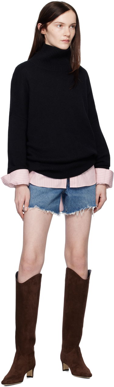Къси панталони AGOLDE Parker Long Denim Shorts Синьо | A9010-1206, 3
