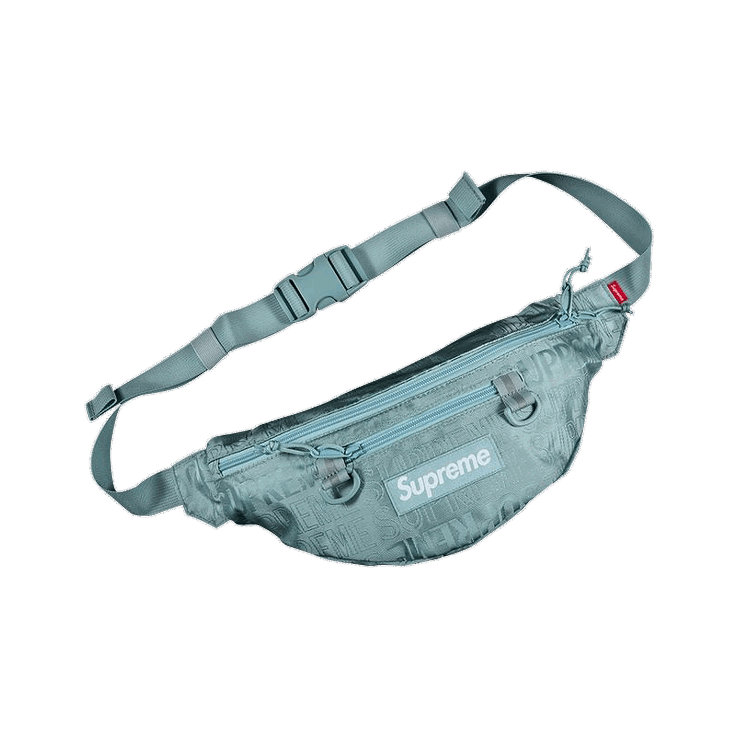 Чанта за кръста Supreme Waist Bag Тюркоазено | SS19B8 ICE, 0