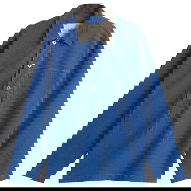 Риза JW Anderson JW Anderson Patch Pocket Rugby Shirt, Size Small Синьо | DS0014-PG1835-727, 1