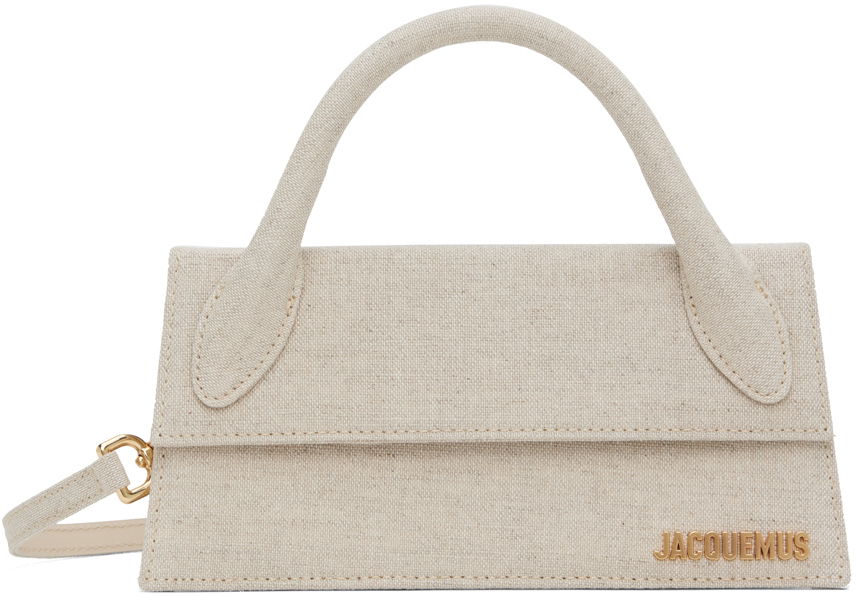 Раници и чанти Jacquemus Le Papier 'Le Chiquito Long' Бежово | 22H213BA004-3071, 0