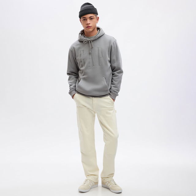 Shine Logo Hoodie Pilot Grey