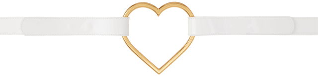 Heart Buckle Leather Belt