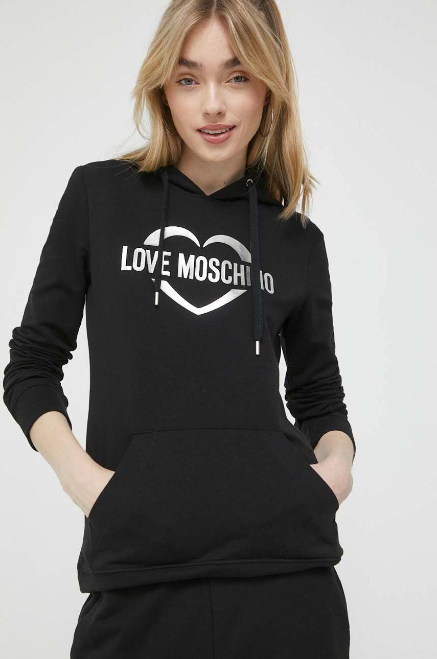 Суитчър Moschino Love Hoodie Черно | W.6.500.01.E.2246, 0