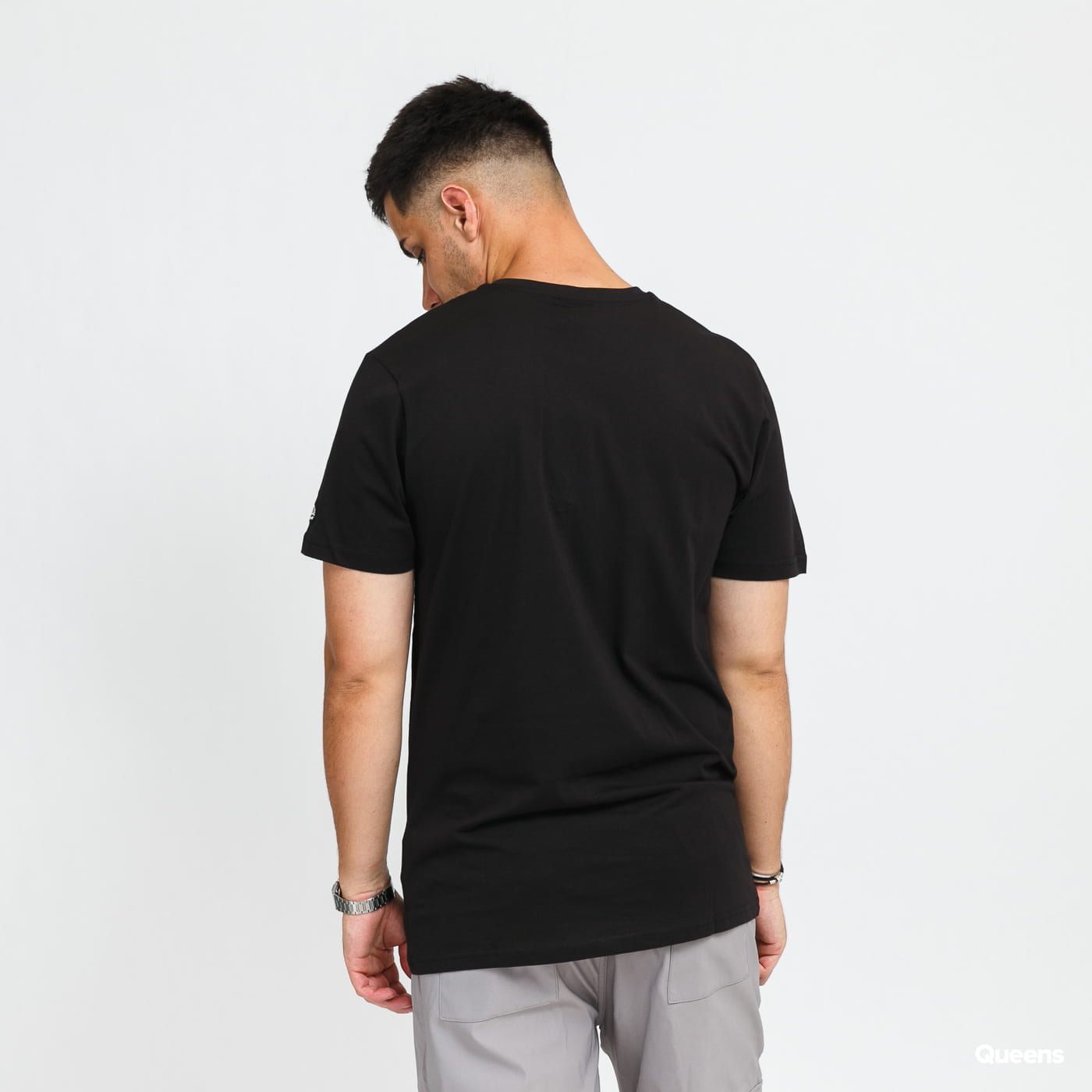 Тениска New Era NBA Team Logo Tee Nets Черно | 12827198, 1