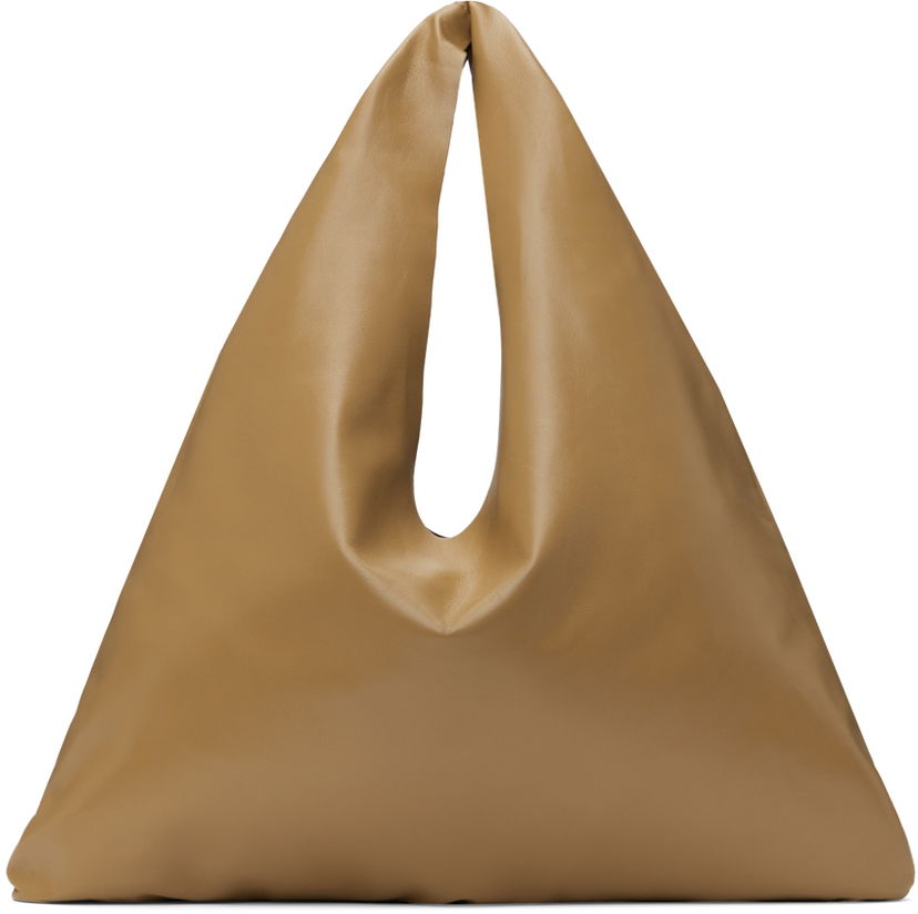 Дамска чанта The Row Beige Small Bindle Bag Бежово | W1682-L116