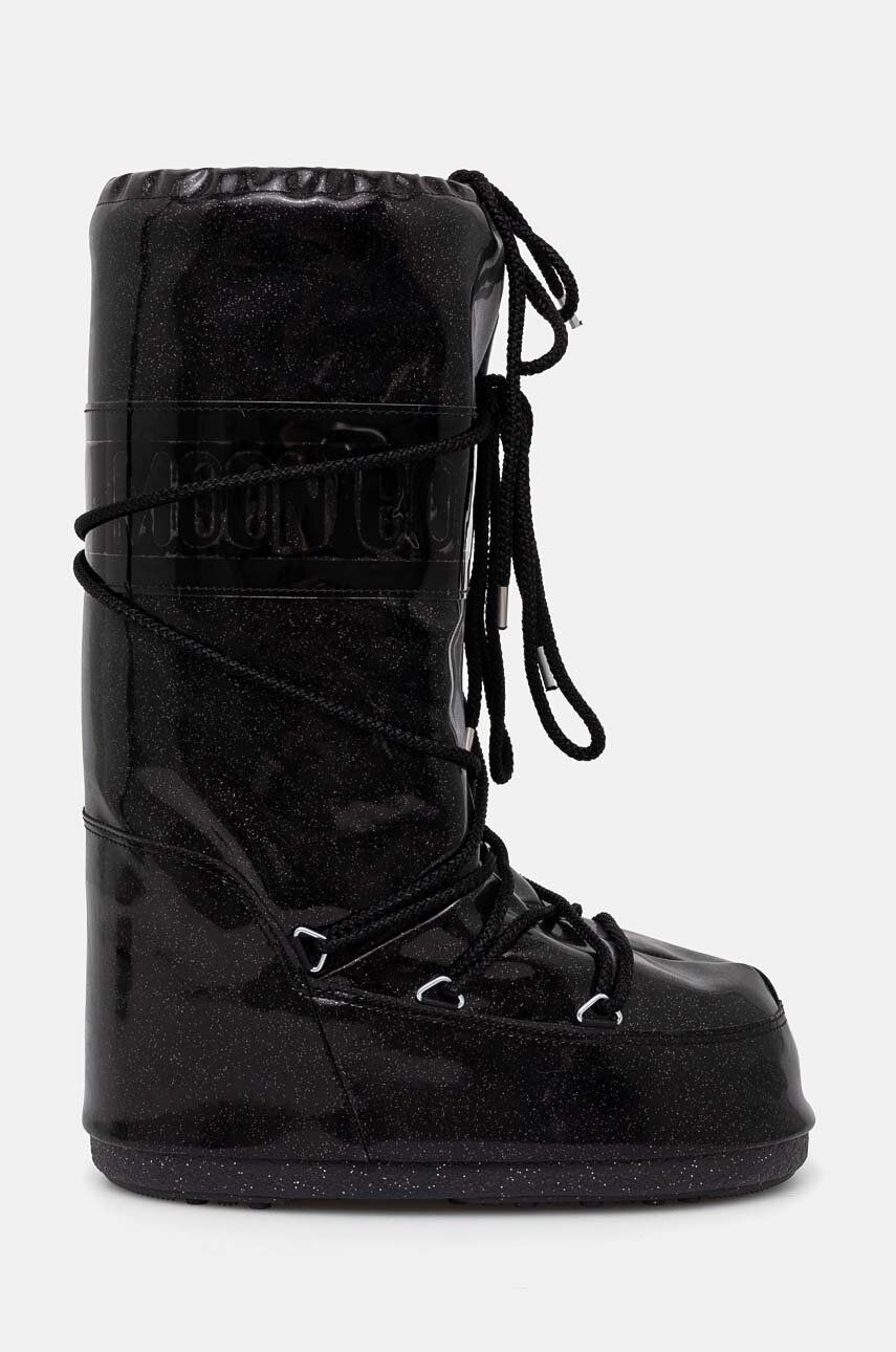 Кецове и обувки Moon Boot MB ICON GLITTER Boots Черно | 80D1402850.N001, 1