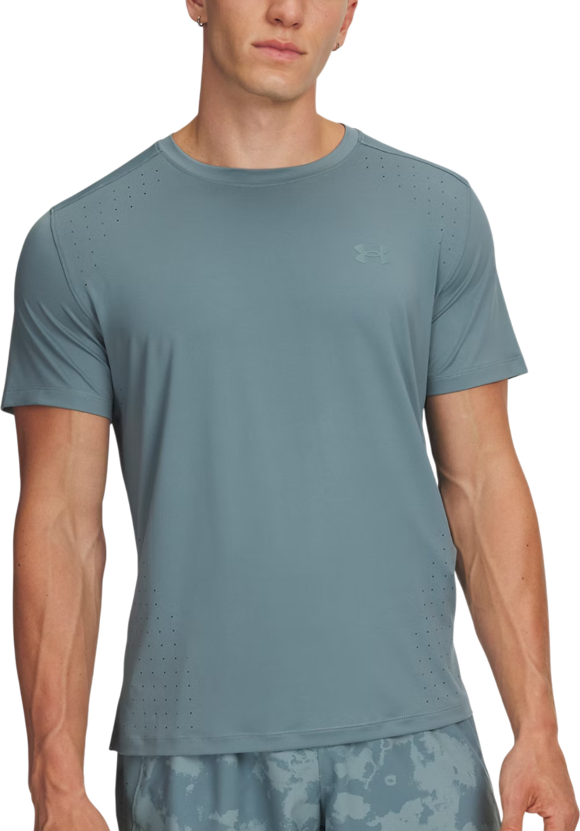 Тениска Under Armour Launch Elite Perforated Short-Sleeve T-Shirt Тюркоазено | 1389802-323