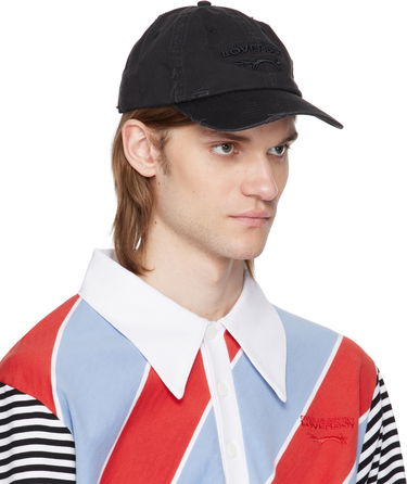 Шапка с козирка Charles Jeffrey Loverboy Charles Jeffrey LOVERBOY Distressed Logo Cap Черно | 54130501, 3