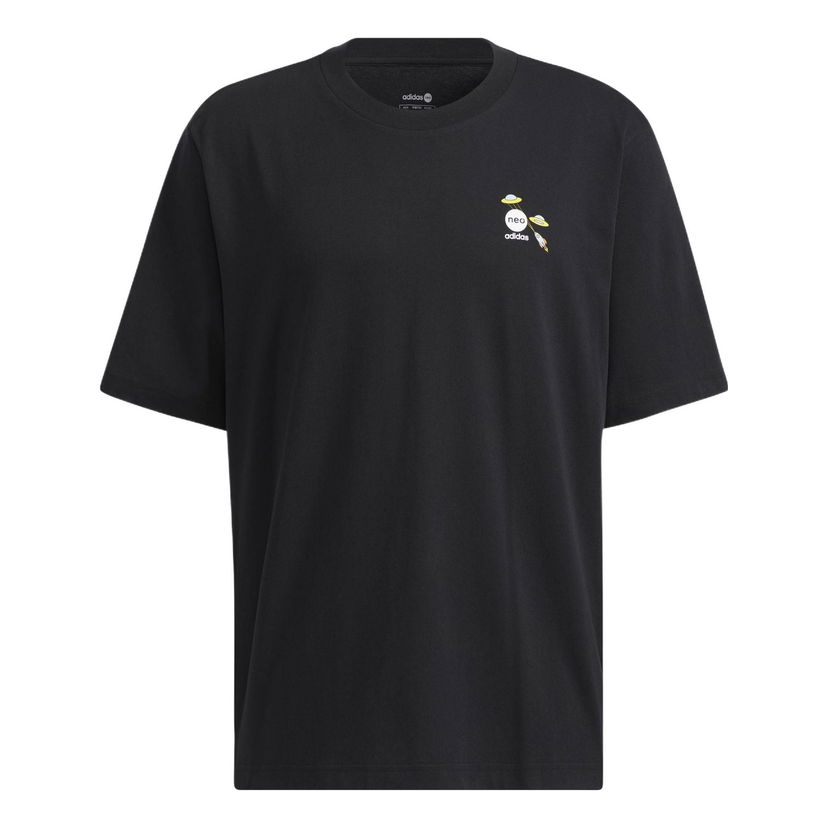 Тениска adidas Originals Neo Graphic Short Sleeve T-Shirt Черно | HC9748