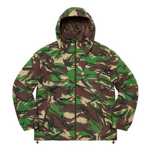 Ветровка Supreme Support Unit Nylon Ripstop Jacket Зелено | SUP-FW21-166