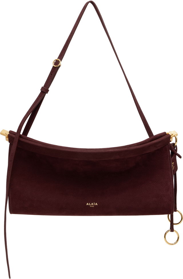 ALAÏA 'Le Click' East West Medium Suede Bag