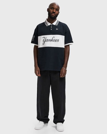 Поло тениска New Era New York Yankees Graphic Polo Shirt Тъмно синьо | 60667828, 1
