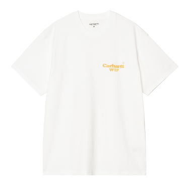 Тениска Carhartt WIP Carhartt WIP Hartt Chain Short Sleeve T-Shirt Бяло | I034663_14, 0