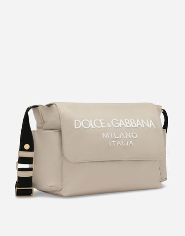 Чанта през рамо Dolce & Gabbana Nylon Changing Mat Bag Бежово | EB0240AG1828B183, 1
