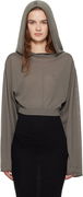 Rick Owens Cropped Hooded Tunic
