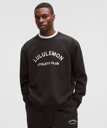 Суитчър lululemon Crewneck Sweatshirt Steady State Athletic Club Черно | prod20004887, 0