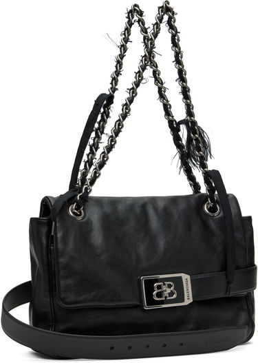 Чанта през рамо Balenciaga Balenciaga Modu Flap Medium Chain Bag Черно | 811781 2ABIV, 1