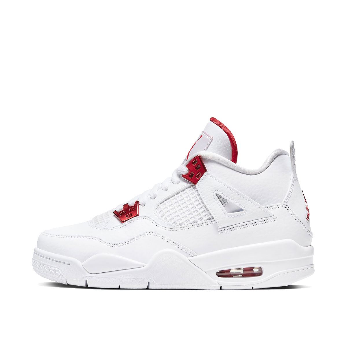 Кецове и обувки Jordan Air Jordan 4 Retro GS "Red Metallic" Бяло | 408452-112, 1
