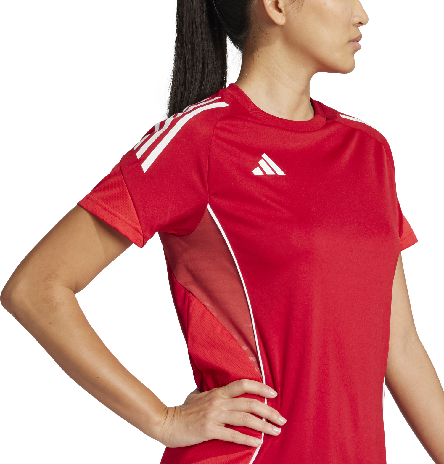 Тениска adidas Originals Adidas TIRO25C Training Jersey Червено | ji6489, 1