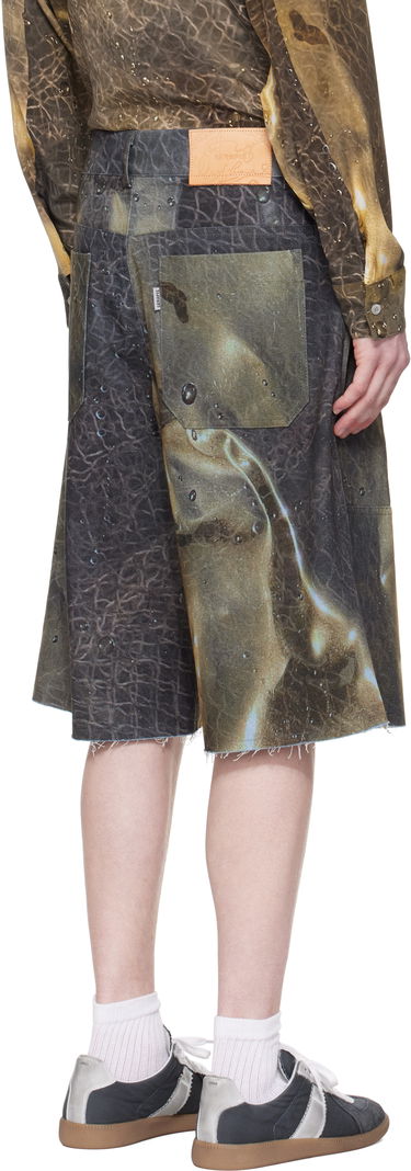 Къси панталони Serapis Serapis Golden Hour Sailor Denim Shorts Кафяво | SS25_WS_EXC, 2