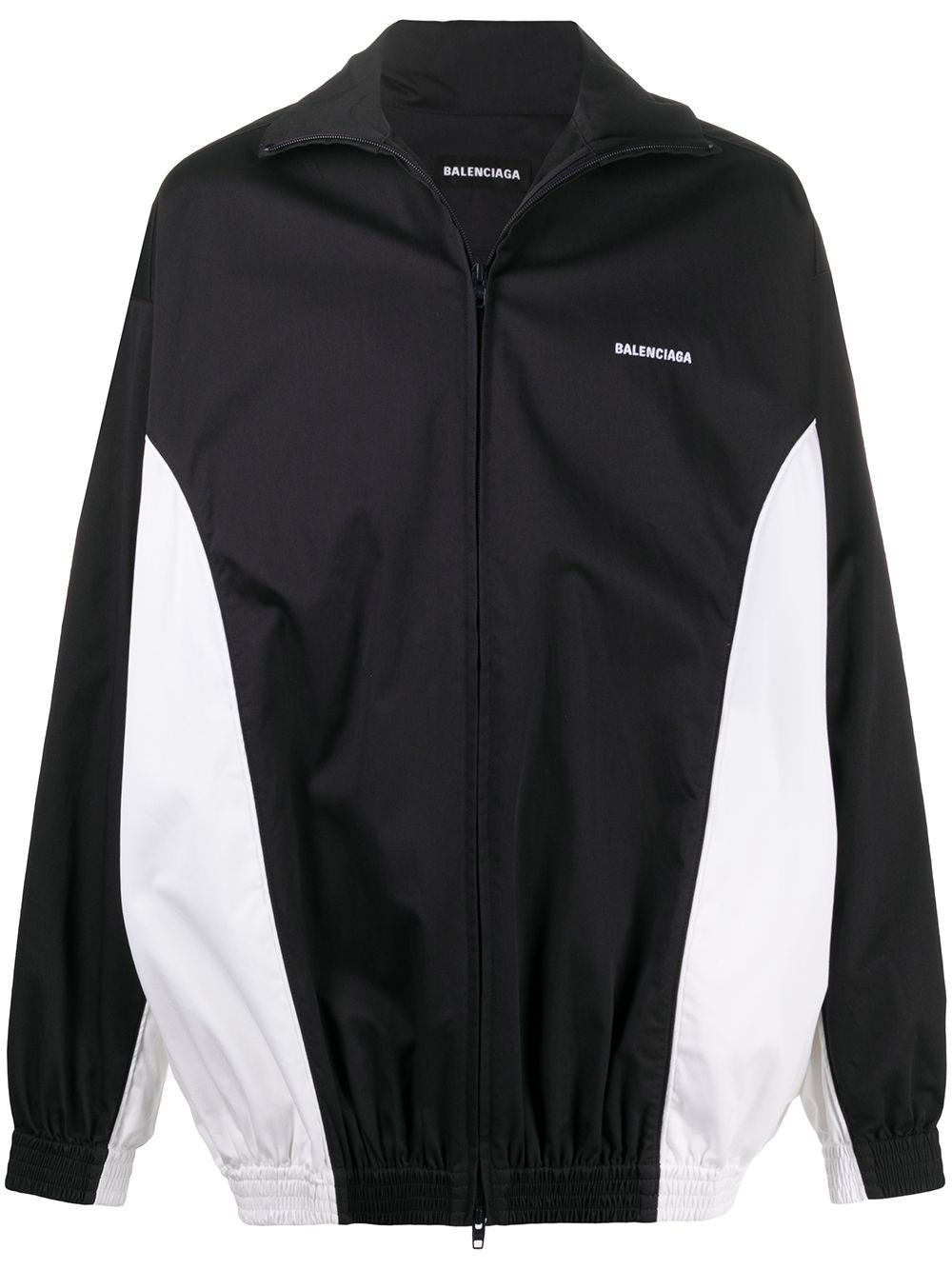 Ветровка Balenciaga Logo Zip Up Windbreaker Jacket Черно | 622301TBP018065, 0