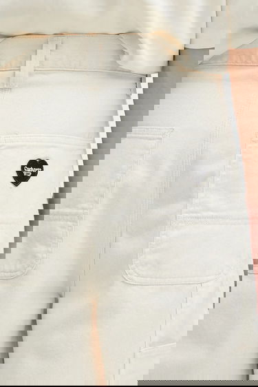 Панталони Carhartt WIP Wide Leg Drewe Pant Бежово | I034801.502, 3