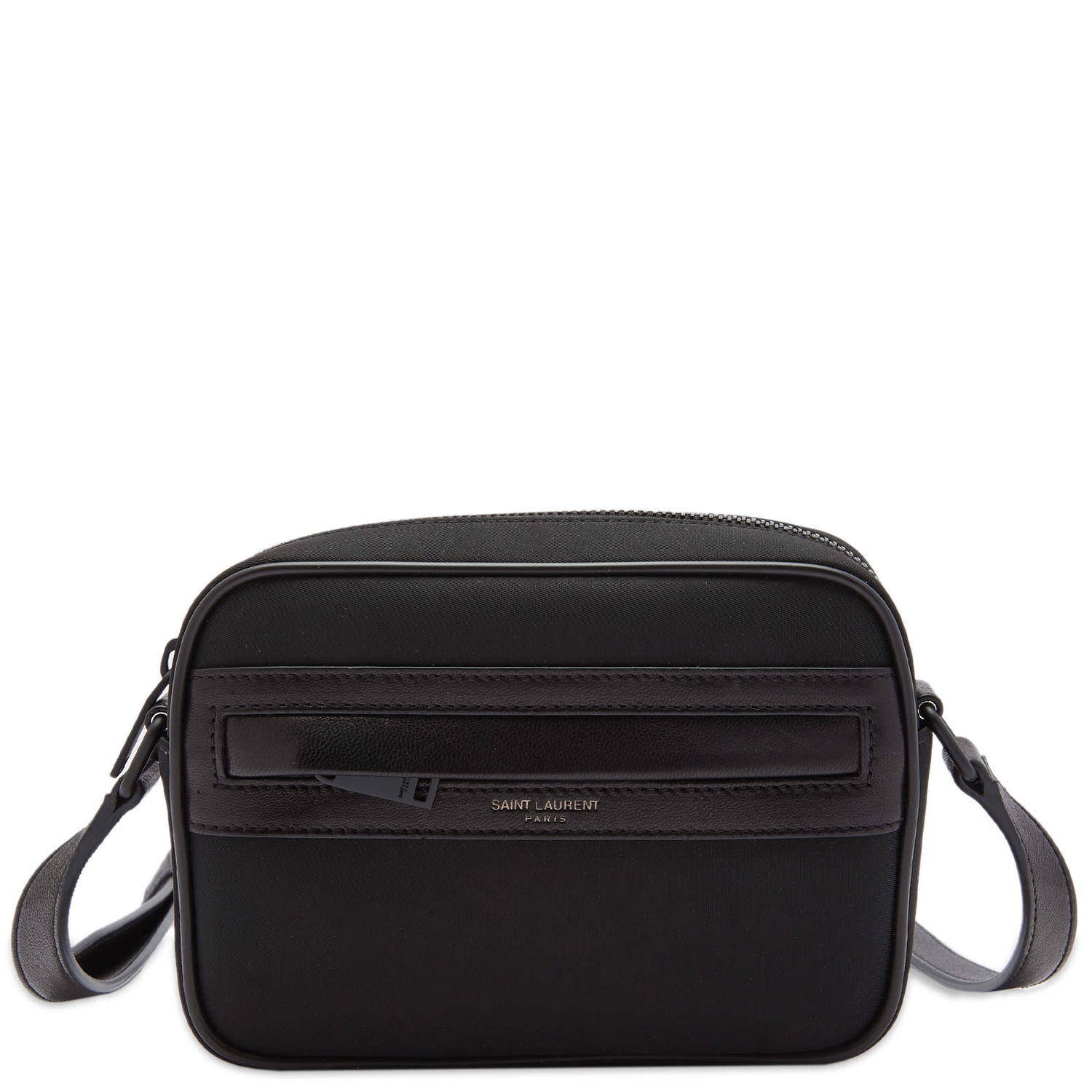 Чанта през рамо Saint Laurent Small Canvas Shoulder Bag Черно | 647179FAACA-1000, 0