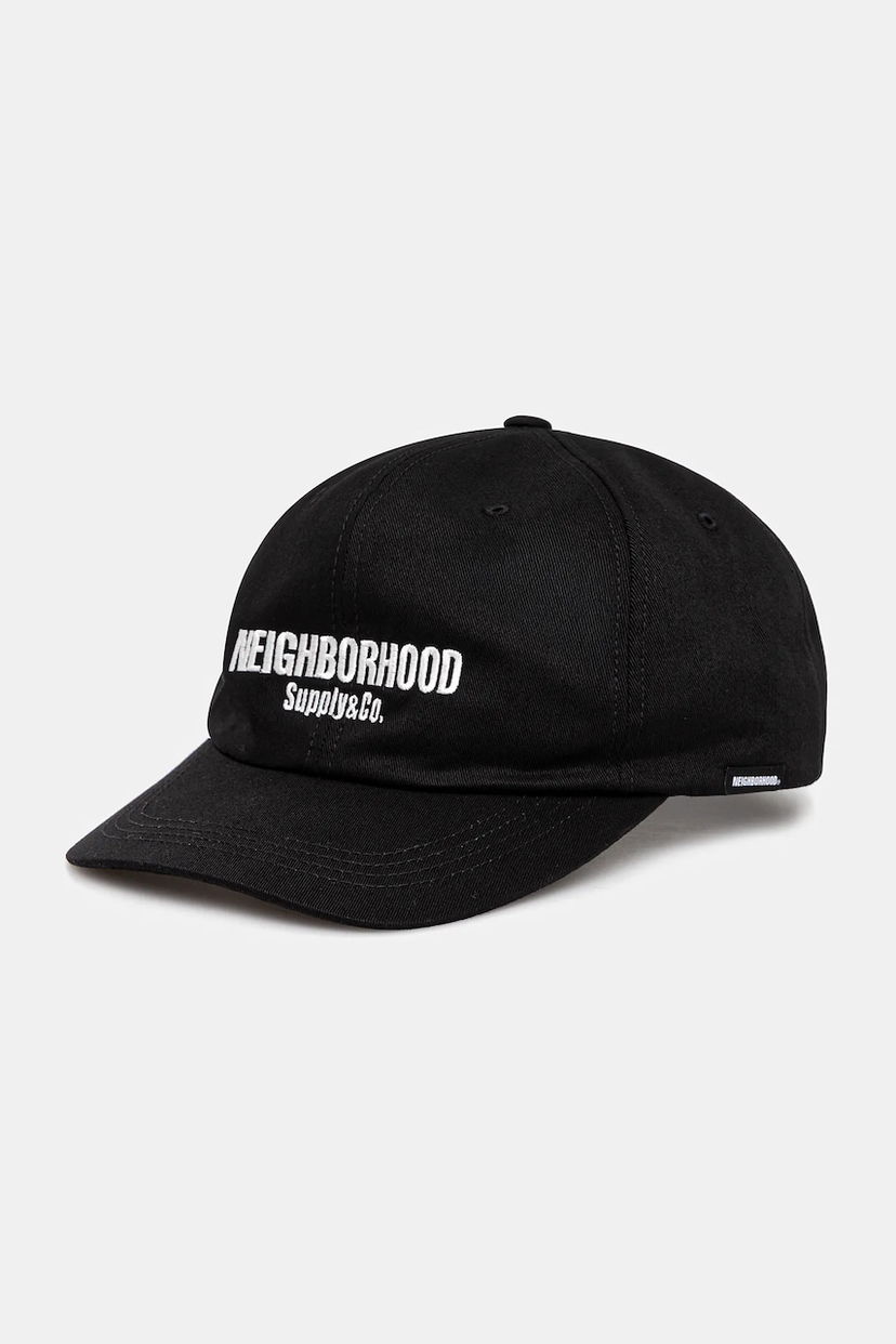 Шапка с козирка Neighborhood NEIGHBORHOOD Dad Cap-1 Baseball Cap Черно | 251YGNH.HT03